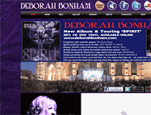 Tablet Screenshot of deborahbonham.com